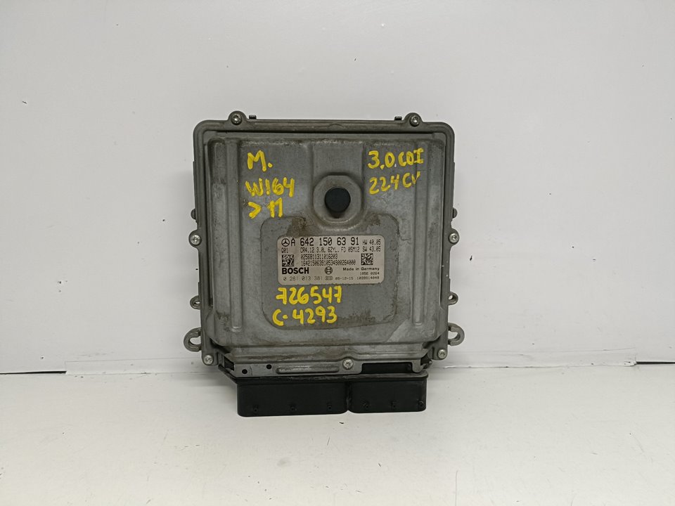 MERCEDES-BENZ M-Class W164 (2005-2011) Engine Control Unit ECU 24913541