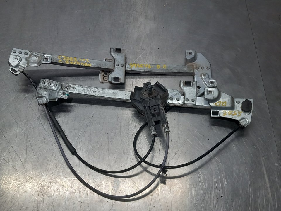 CITROËN Berlingo 1 generation (1996-2012) Front Right Door Window Regulator 25892773