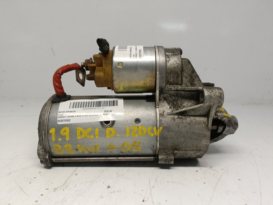 RENAULT Laguna 2 generation (2001-2007) Indítómotor 820075362 22743128