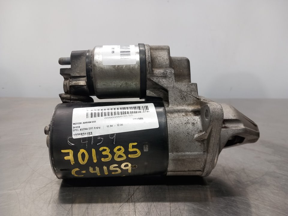 OPEL Astra J (2009-2020) Startmotor 1005831153 22774744