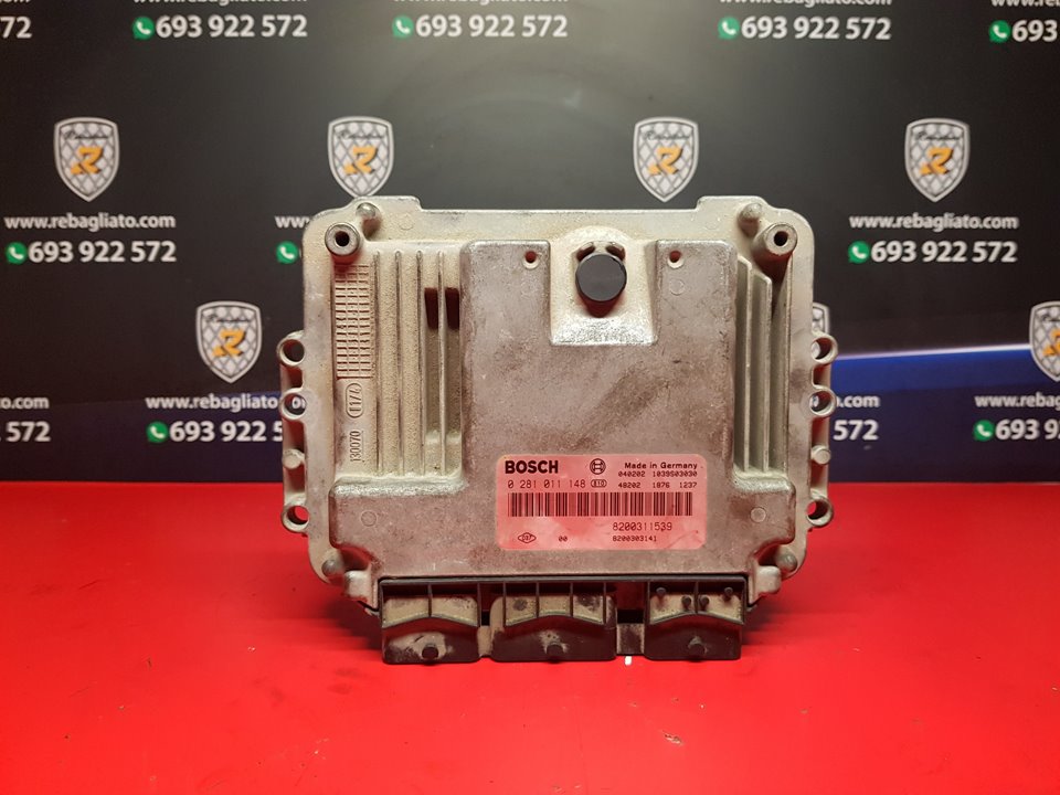 RENAULT Laguna 2 generation (2001-2007) Engine Control Unit ECU 0281011148 25892211