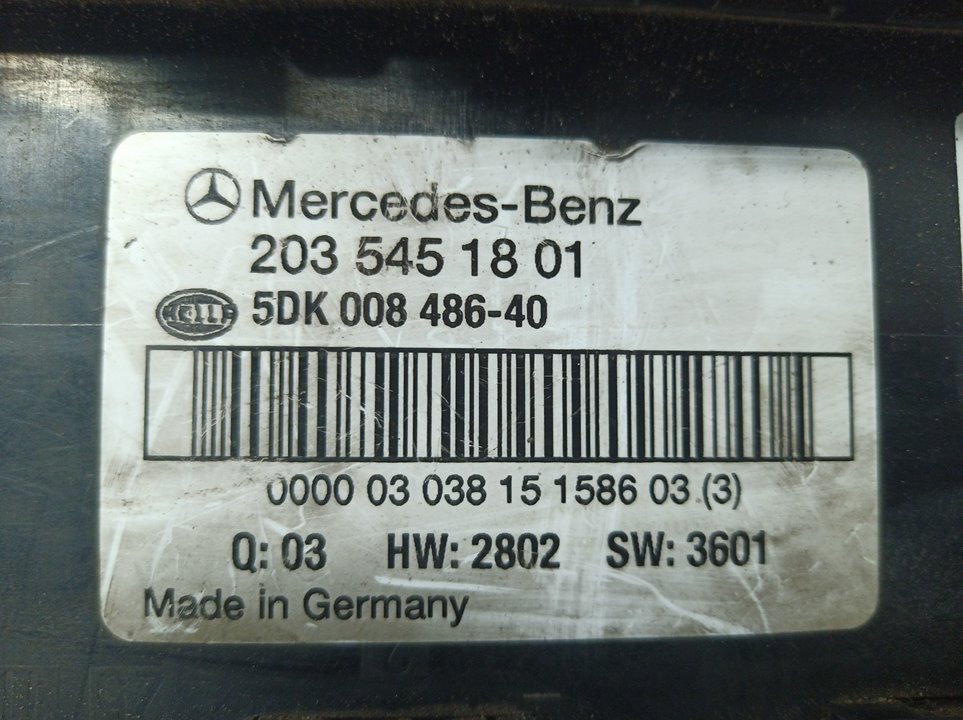 MERCEDES-BENZ C-Class W203/S203/CL203 (2000-2008) Other Control Units 24911151