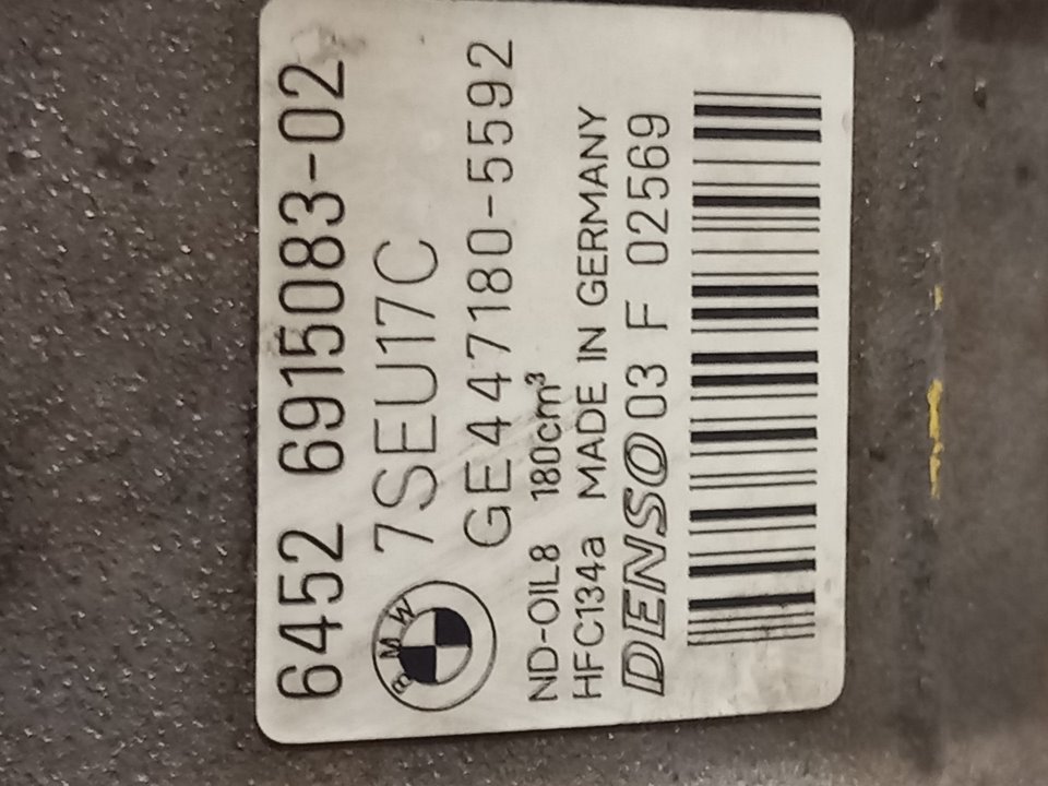 BMW 6 Series E63/E64 (2003-2010) Hасос кондиционера 64526915083 24940215