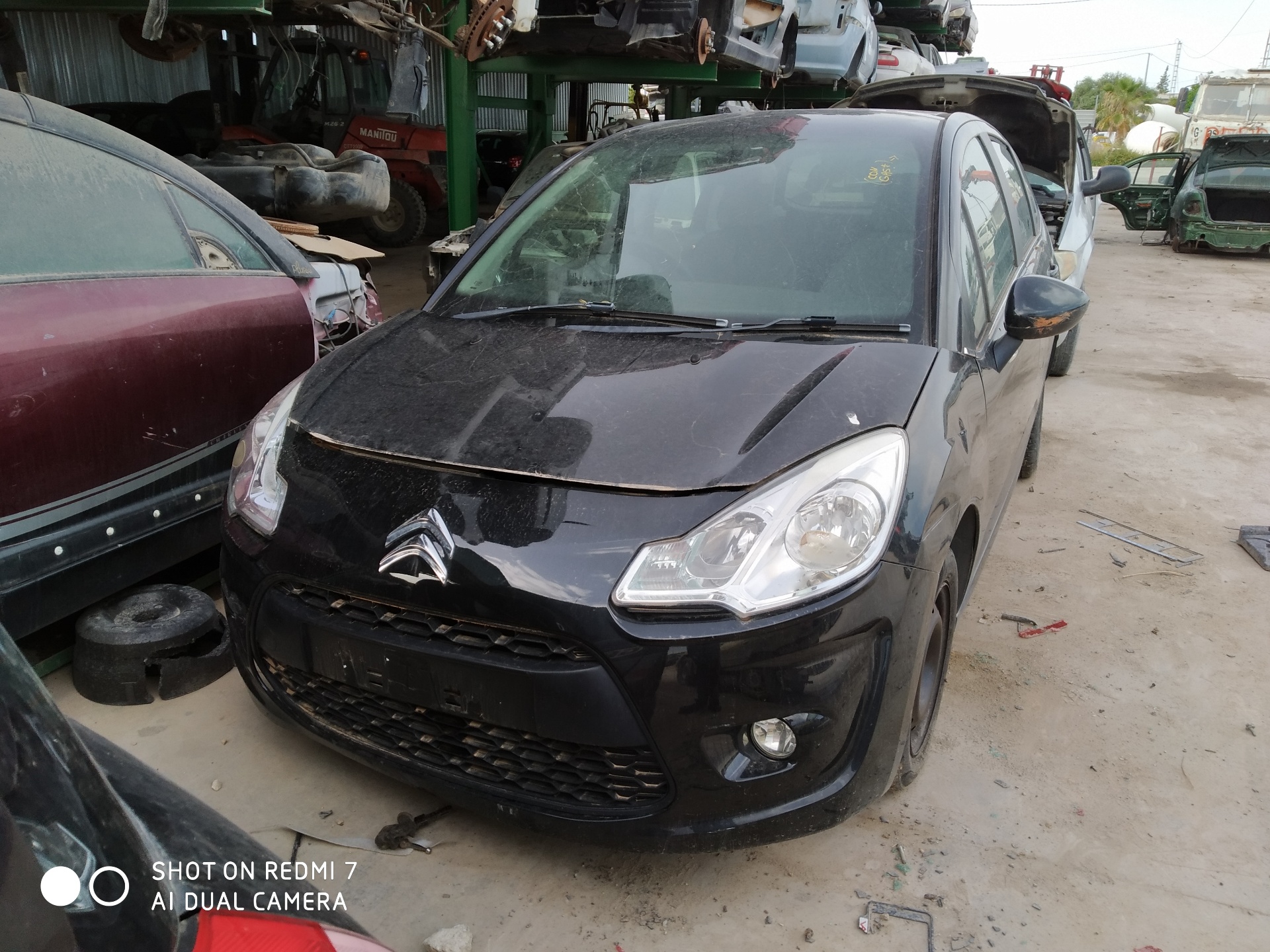 CITROËN C3 2 generation (2009-2016) Блок керування перемикачем фар 96667324XT 22740570