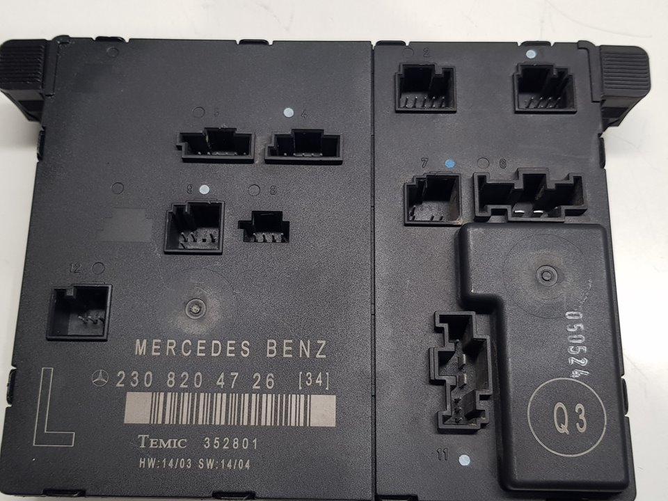 MERCEDES-BENZ SL-Class R230 (2001-2011) Comfort Control Unit 2308204726 24892668
