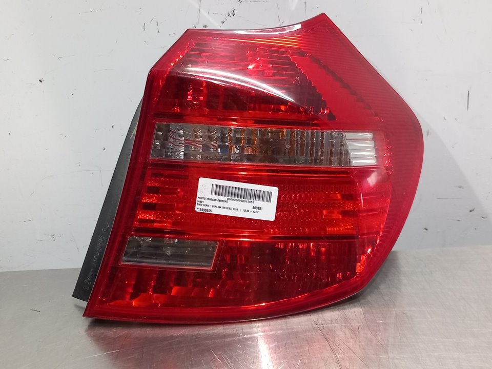 BMW 1 Series E81/E82/E87/E88 (2004-2013) Rear Right Taillight Lamp 716495605 25913978