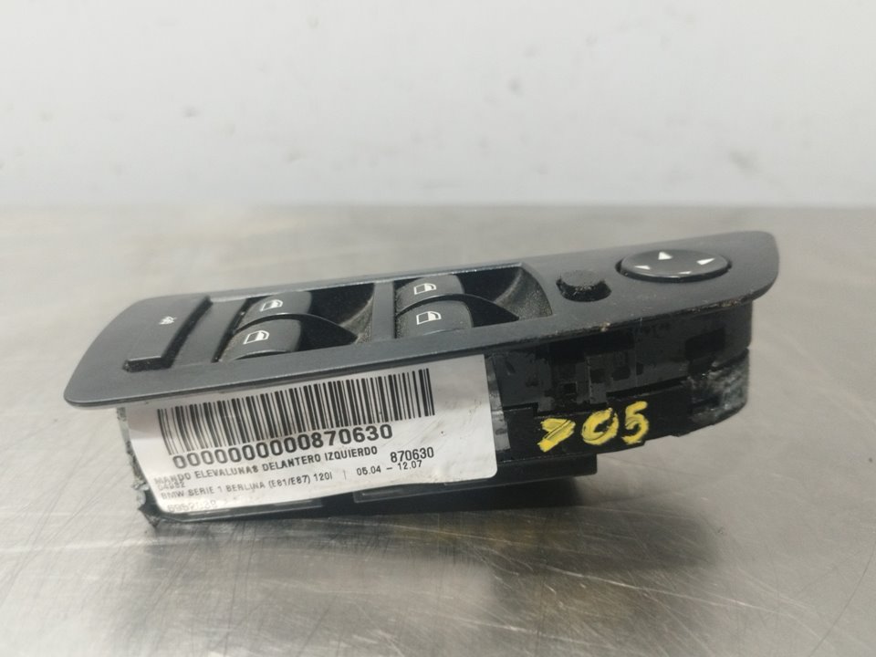 BMW 1 Series E81/E82/E87/E88 (2004-2013) Front Left Door Window Switch 6952039 25973370