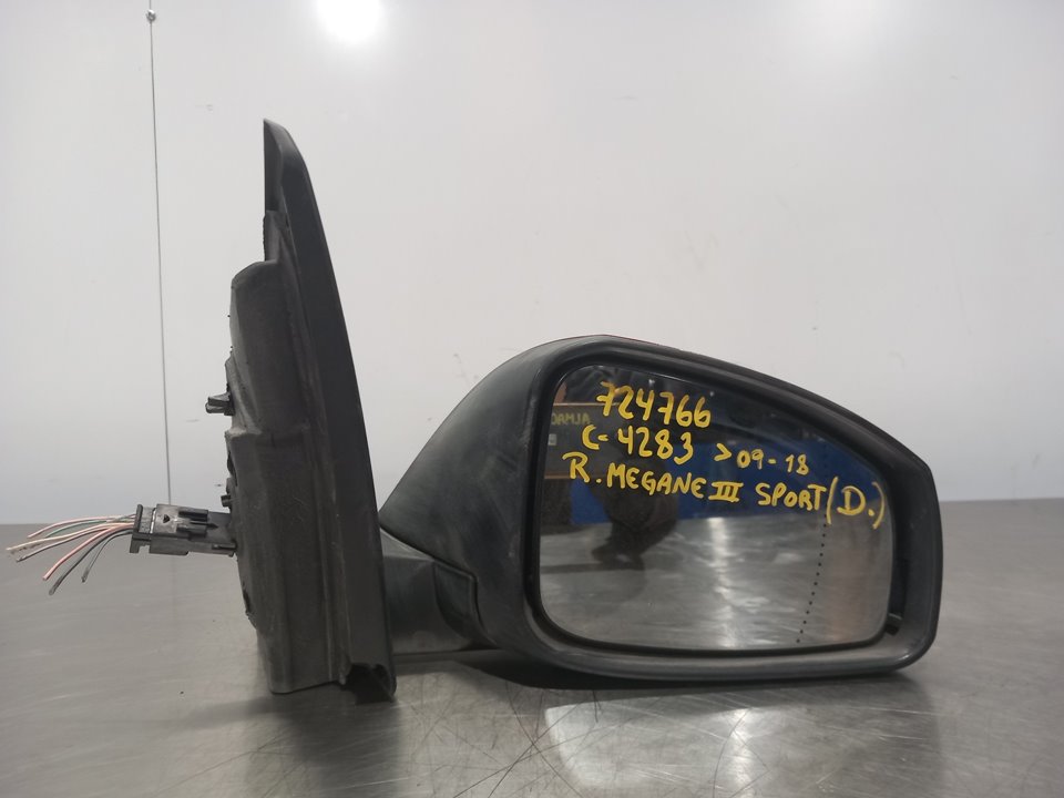 RENAULT Megane 3 generation (2008-2020) Right Side Wing Mirror 12523330 24913052