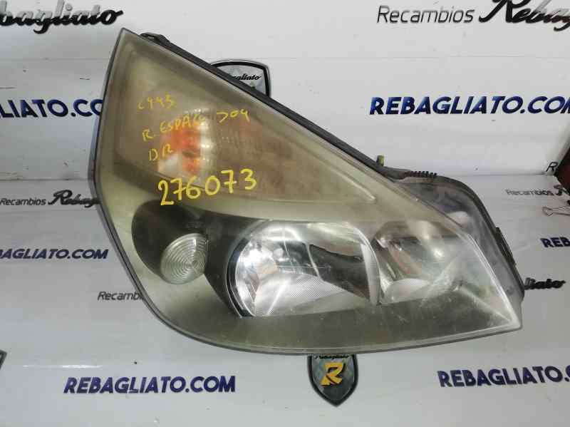 RENAULT Espace 4 generation (2002-2014) Front Right Headlight 34.2.MEDIO-Z1-N1 24886005