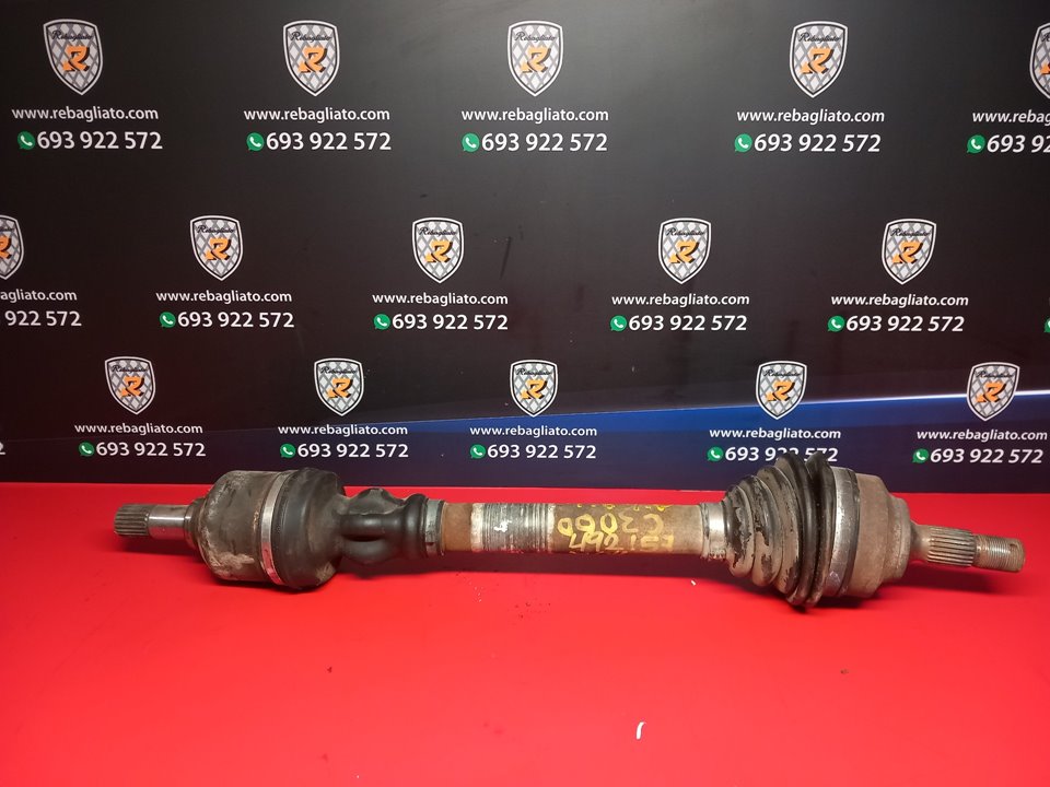 CITROËN C4 1 generation (2004-2011) Front Left Driveshaft 9637117780 22745436