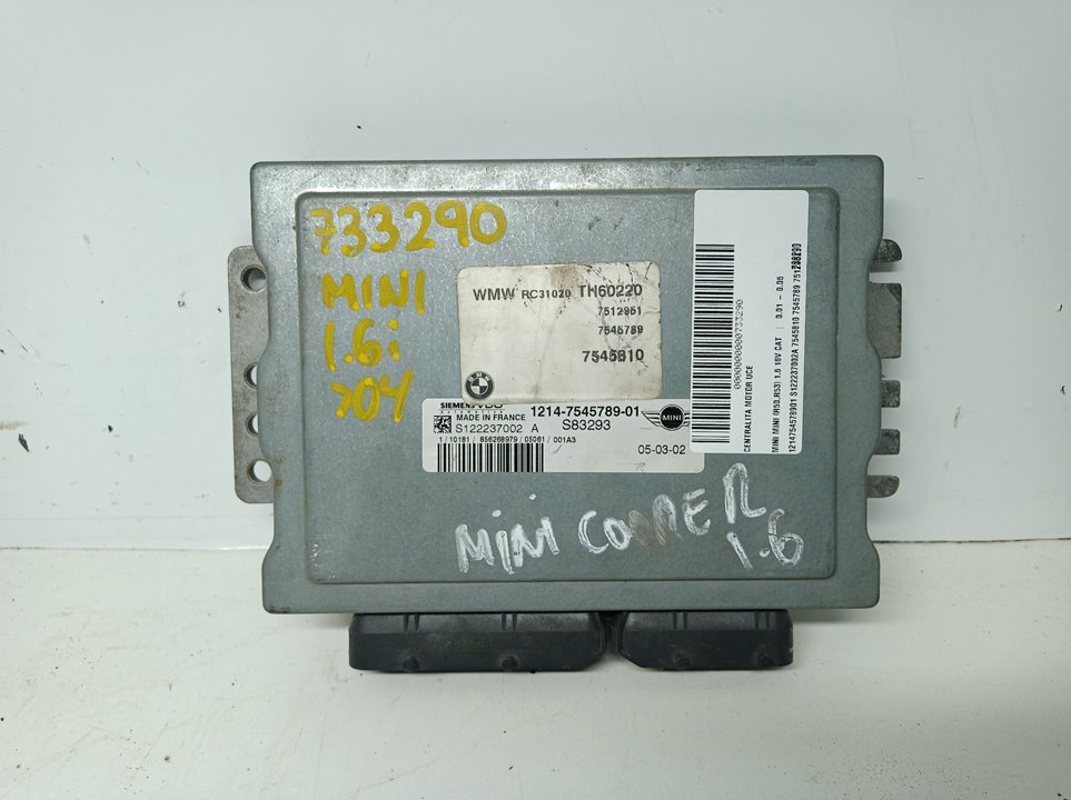 MINI Cooper R50 (2001-2006) Moottorin ohjausyksikkö ECU 26802066