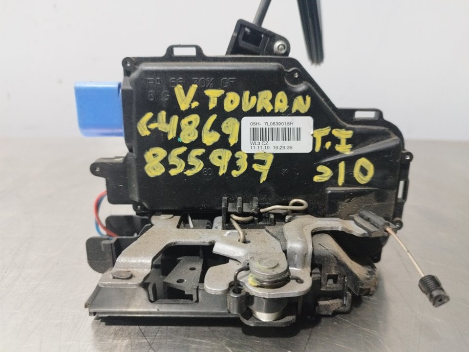 VOLKSWAGEN Touran 1 generation (2003-2015) Rear Left Door Lock 7L0839015H 25896873