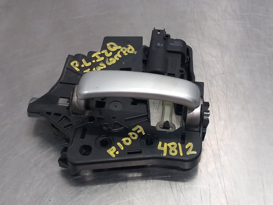 PEUGEOT 1007 1 generation (2005-2009) Front venstre dør Innvendig håndtaksramme 96801416VV 25247054