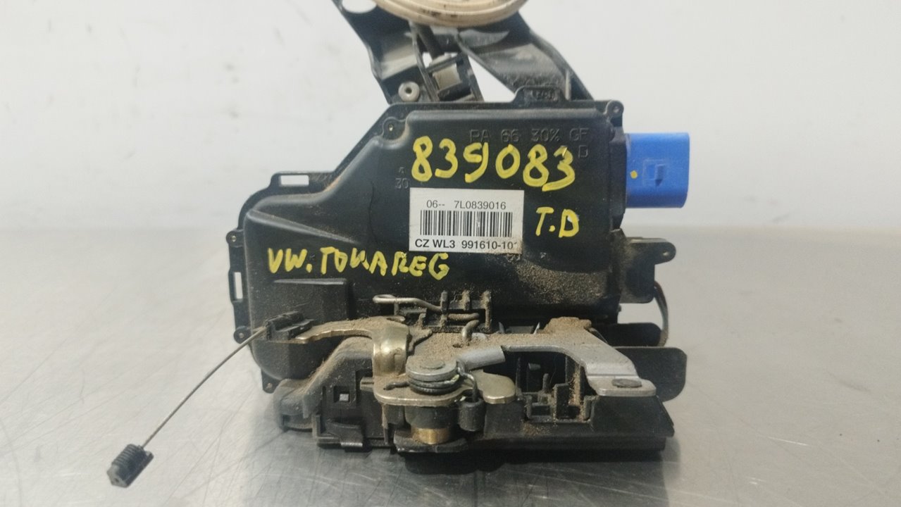 VOLKSWAGEN Toledo 3 generation (2004-2010) Rear Right Door Lock 7L0839016 25895418