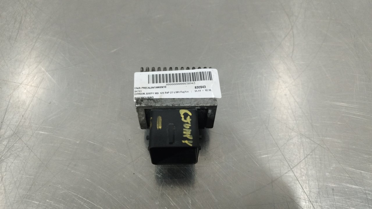 CITROËN Jumpy 2 generation (2007-2016) Relays 9663824880 24938168