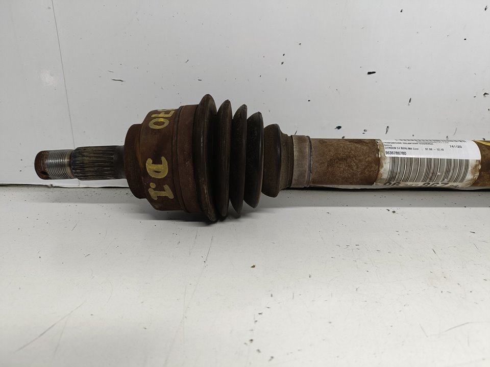 CITROËN C4 1 generation (2004-2011) Front Left Driveshaft 9636786780 22766255