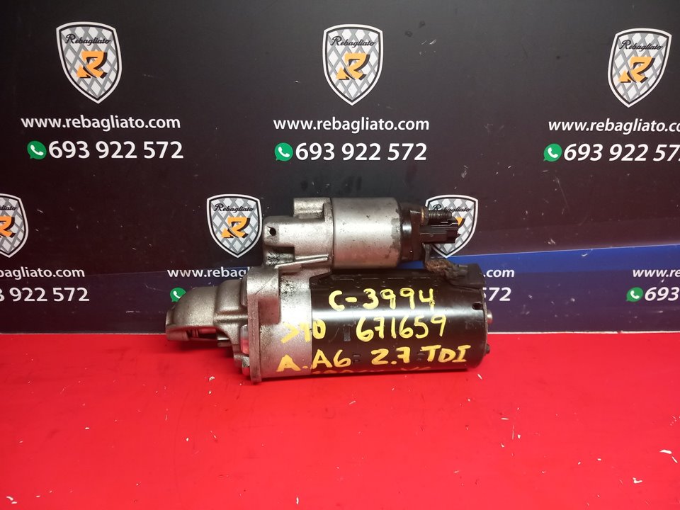 AUDI A6 C6/4F (2004-2011) Starter Motor 0001109258 24909753