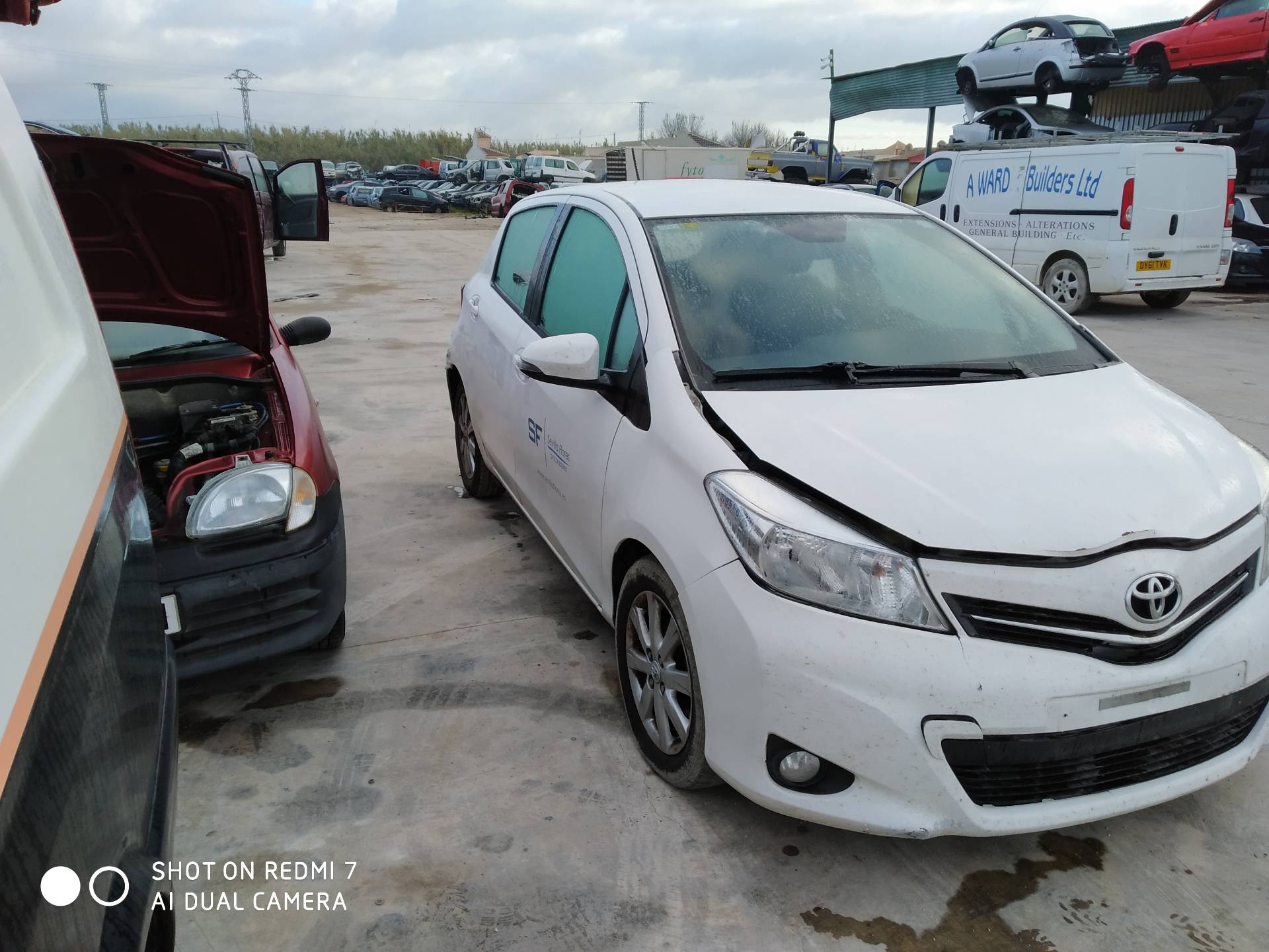 TOYOTA Yaris 3 generation (2010-2019) Lève-vitre de porte avant droite 857100D100 25089249