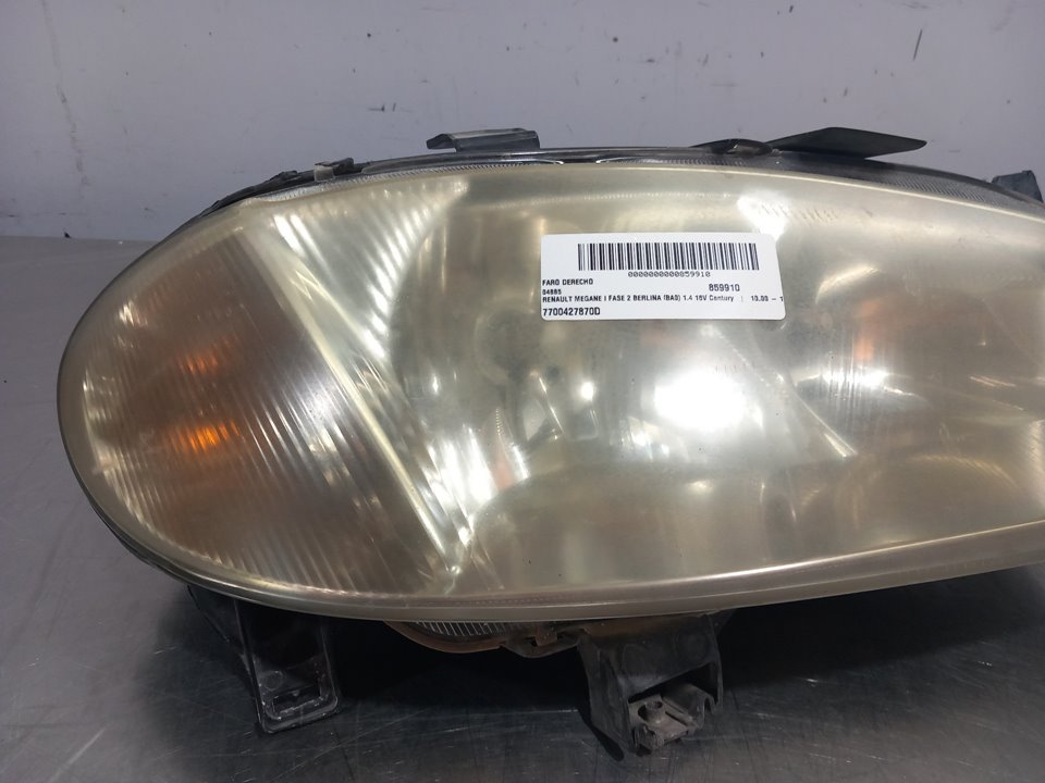 RENAULT Ducato 3 generation (2006-2024) Front Right Headlight 7700427870D 25898069