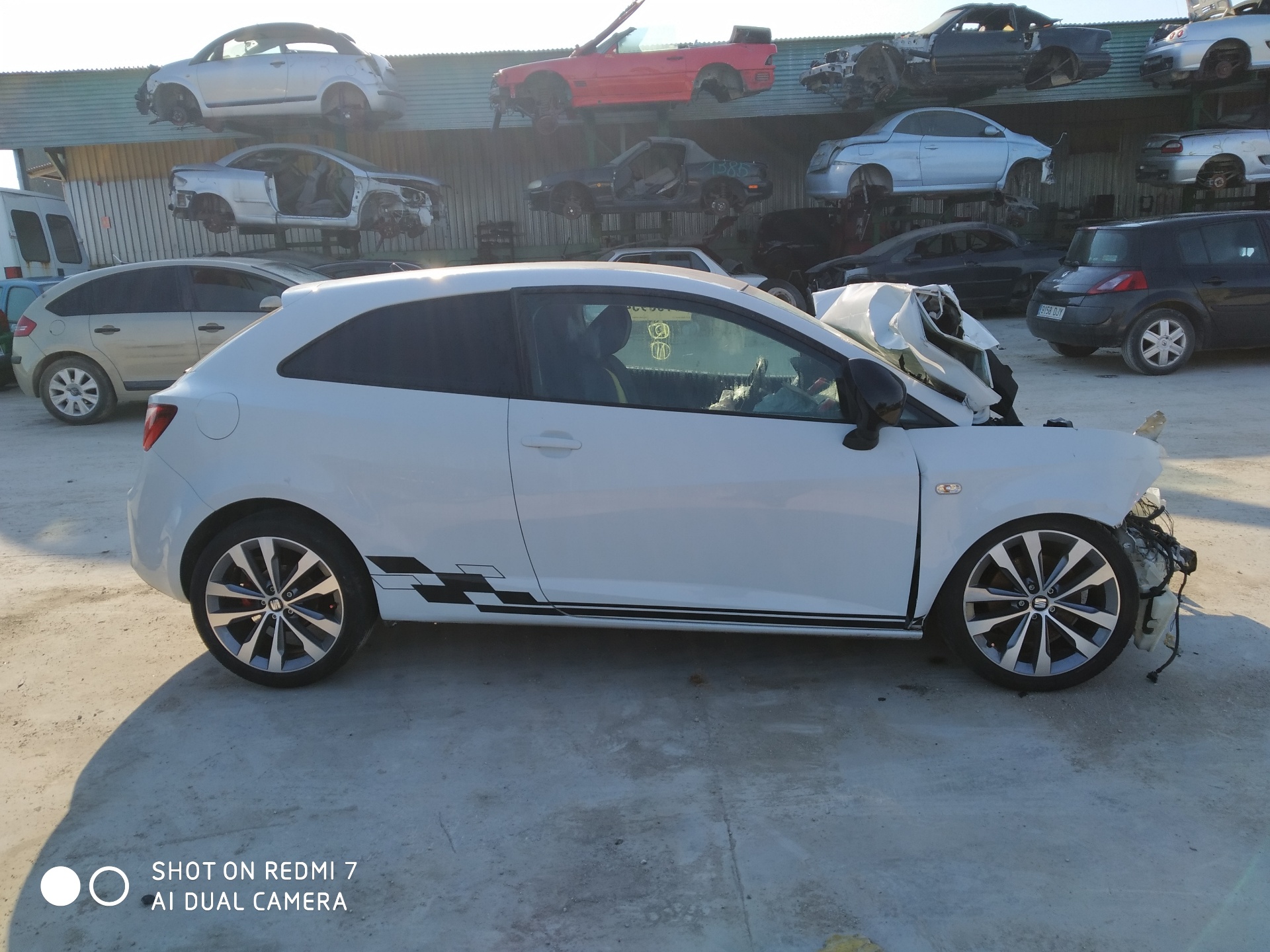 SEAT Ibiza 4 generation (2008-2017) Priekinių kairių durų apmušimas 24892006