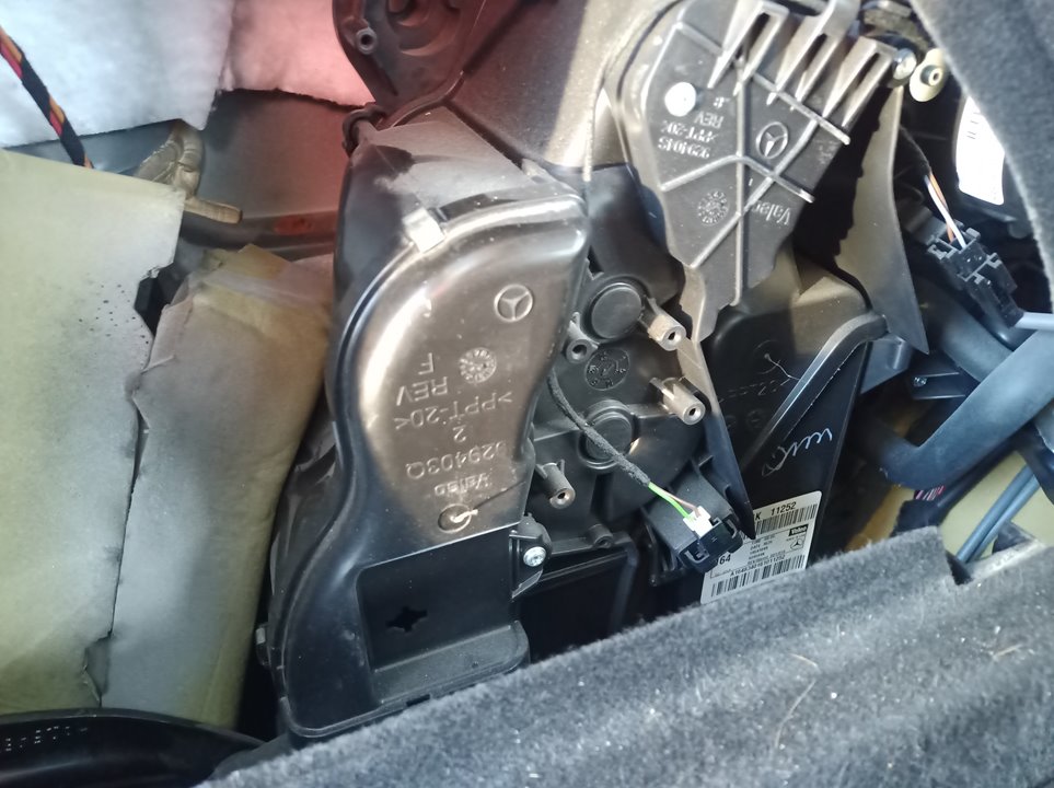 MERCEDES-BENZ GL-Class X164 (2006-2012) Нагревательный вентиляторный моторчик салона 18549048939684K 24912174