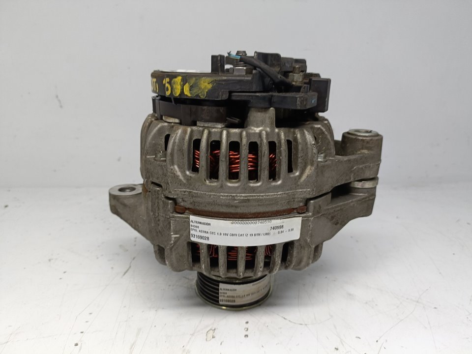 OPEL Astra J (2009-2020) Alternator 93169028 22742768