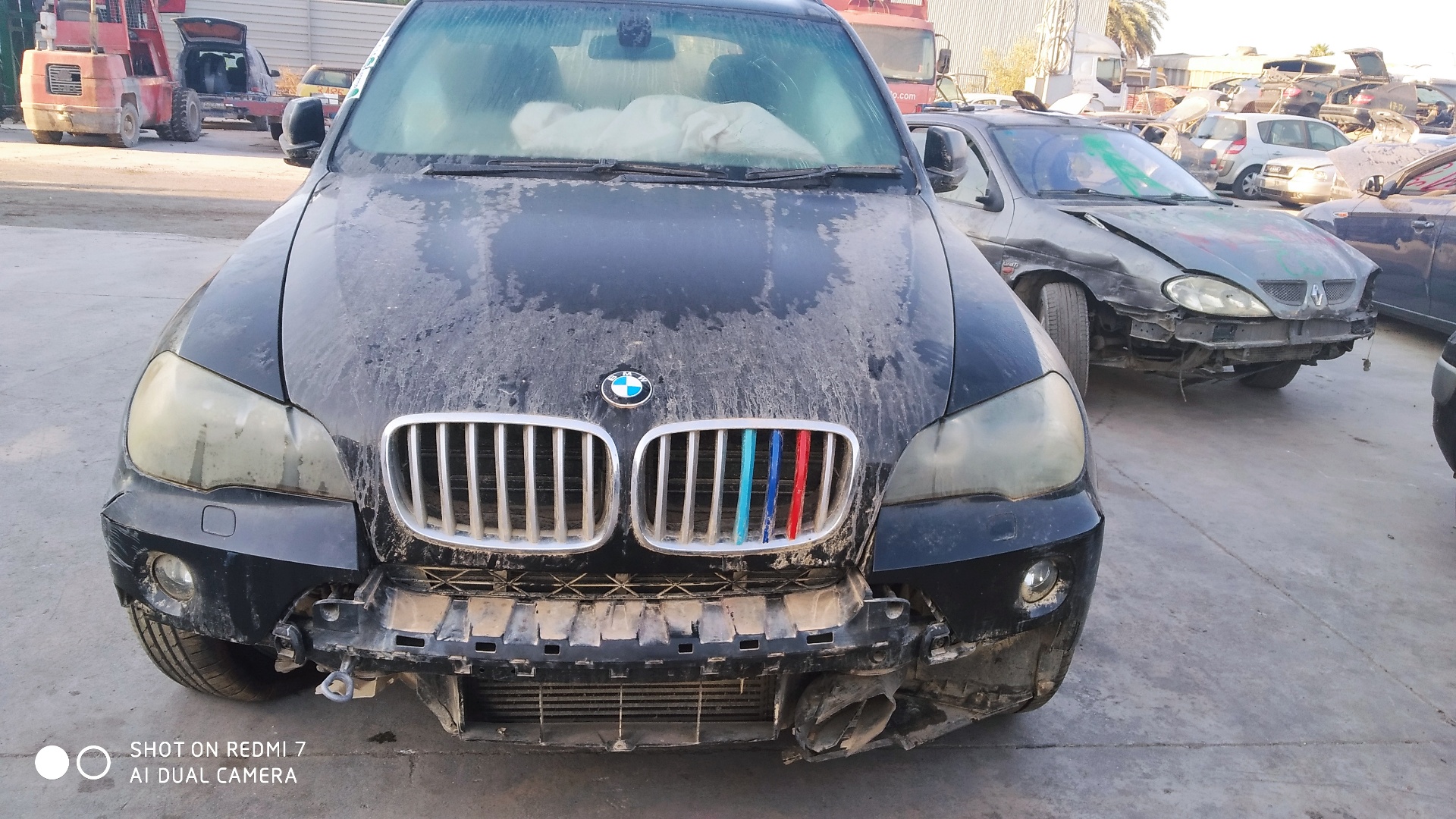 BMW X5 E70 (2006-2013) Priekinis kairys suportas 7499216, N2.Z1.9.1.4 24914044
