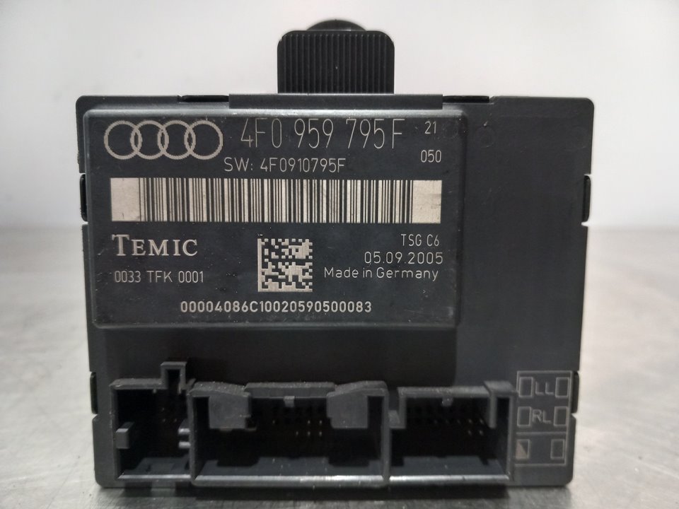 AUDI A6 C6/4F (2004-2011) Alte unități de control 4F0959795F 24922246