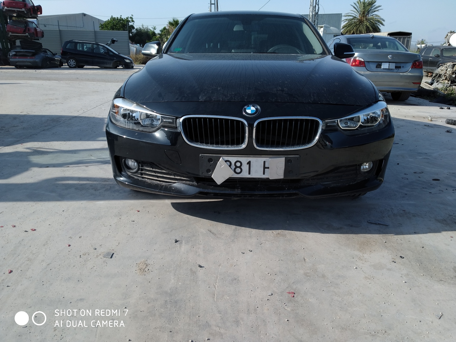 BMW 3 Series F30/F31 (2011-2020) Galinių dešinių durų apmušimas 24892810