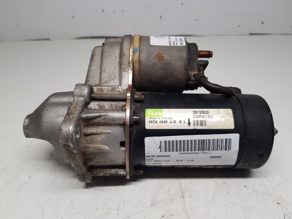 OPEL Corsa C (2000-2006) Starter Motor 09130838 24913460