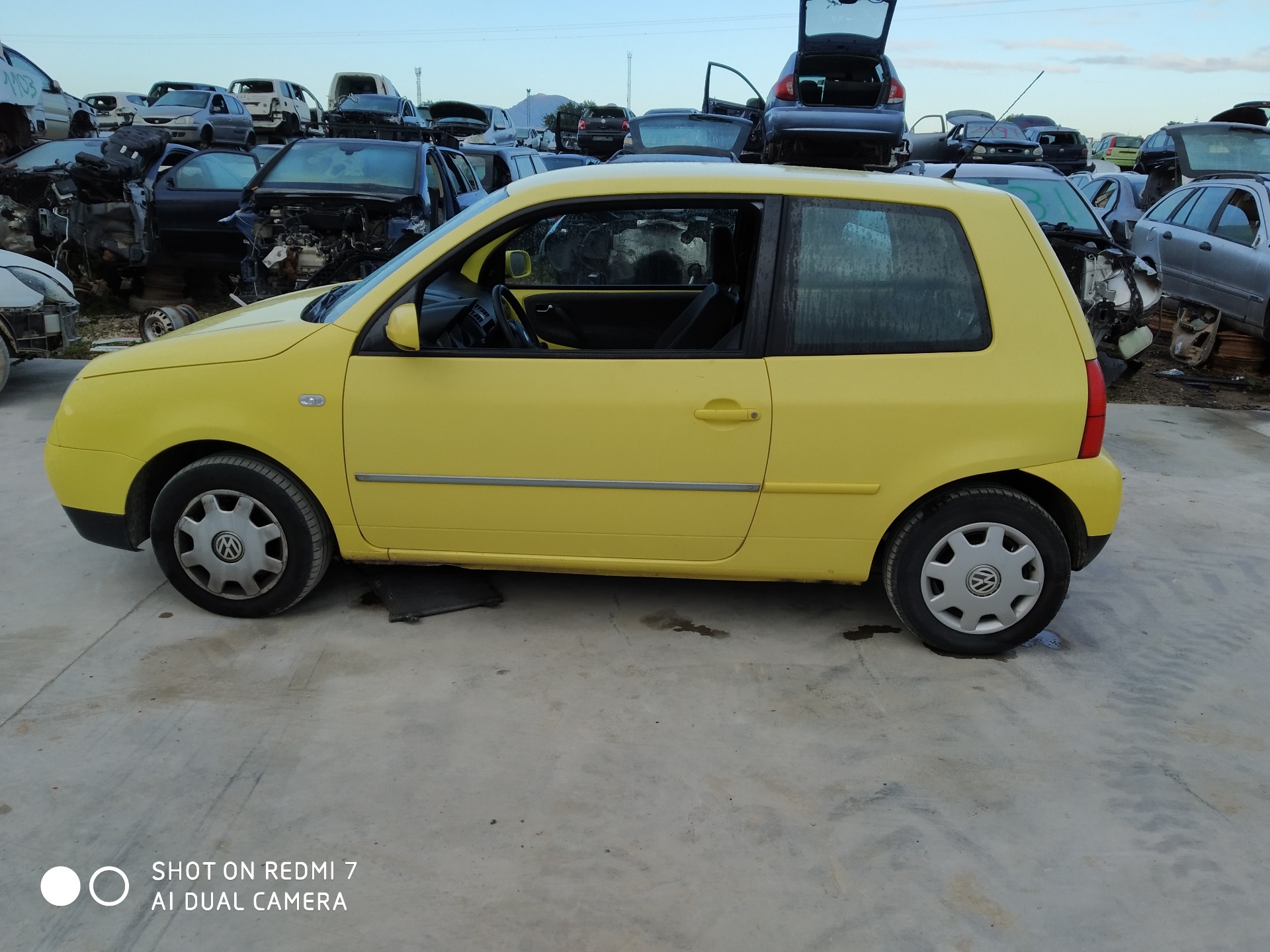 VOLKSWAGEN Lupo 6X (1998-2005) Vänster sidospegel 24893009