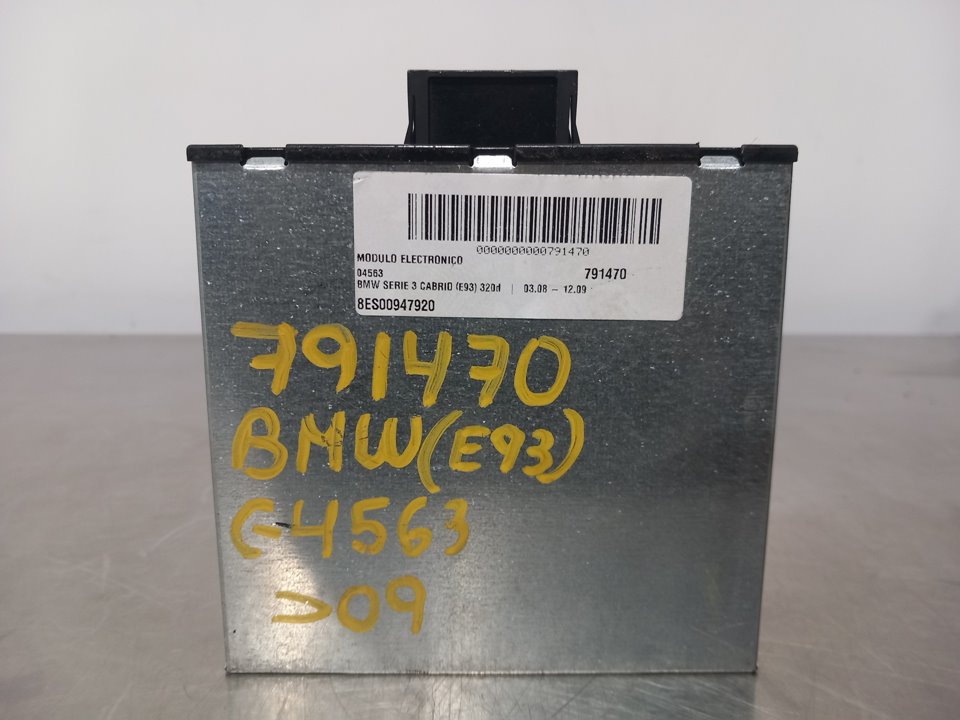 BMW 3 Series E90/E91/E92/E93 (2004-2013) Other Control Units 8ES00947920 22947553