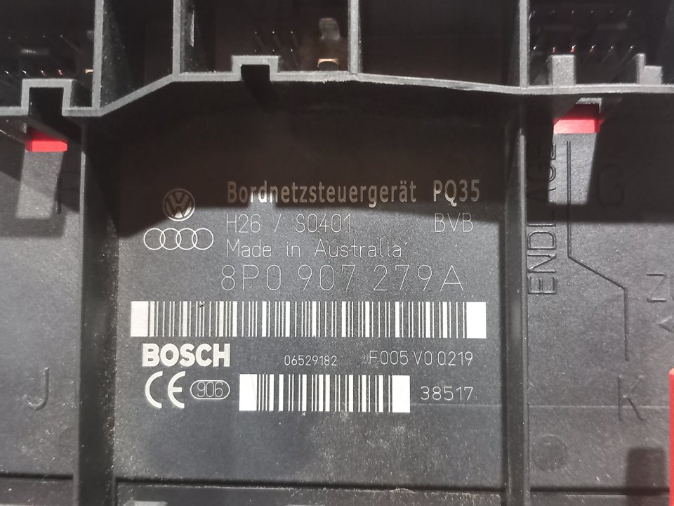 AUDI A3 8P (2003-2013) Boîte à fusibles 8P0907279A 25234800