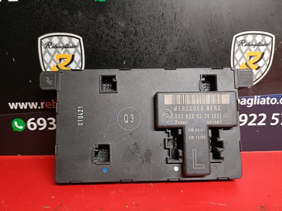 MERCEDES-BENZ C-Class W203/S203/CL203 (2000-2008) Other Control Units 24909527