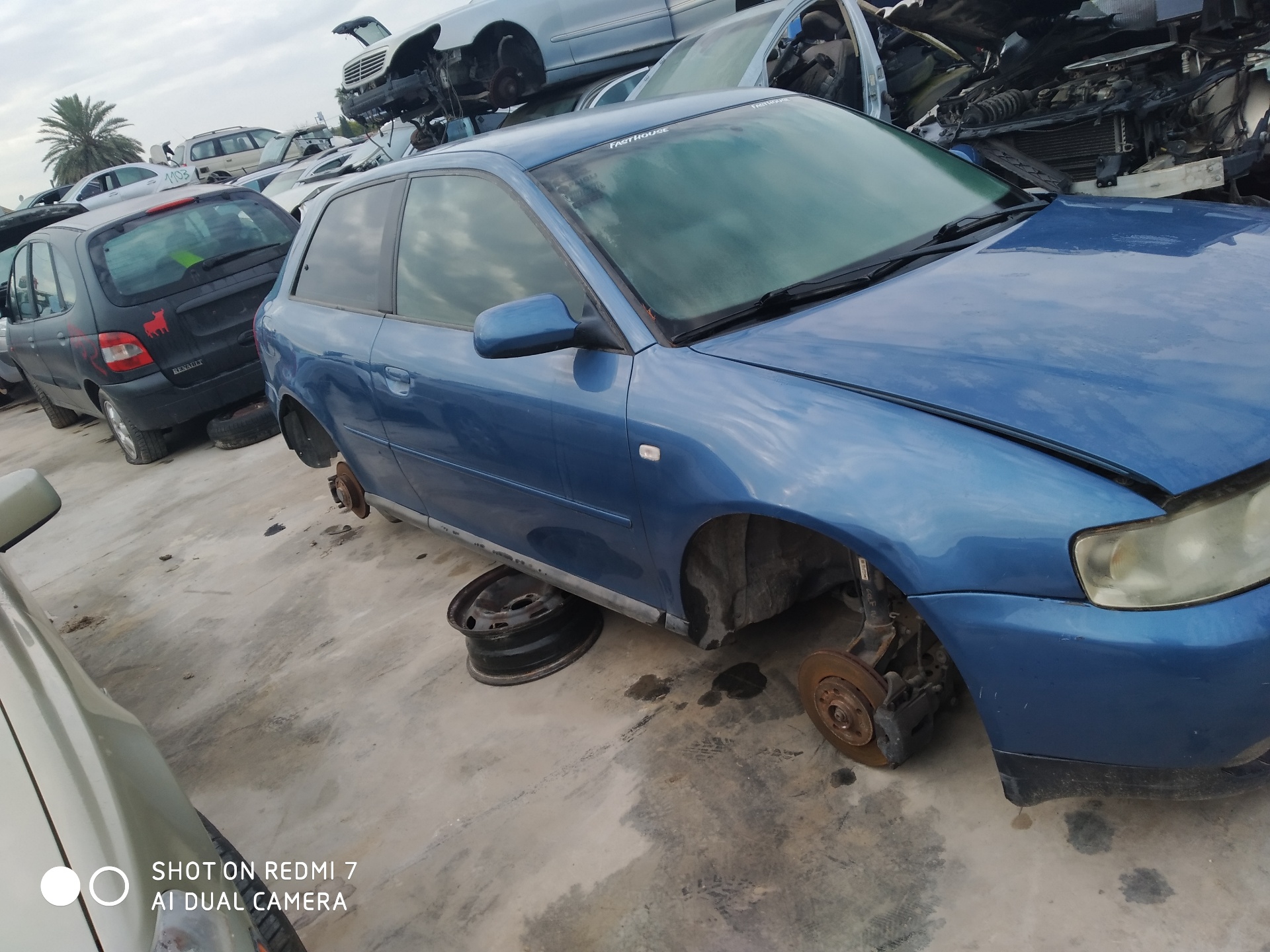 AUDI A3 8L (1996-2003) Jobb első sárvédő N1.Z3 22745652