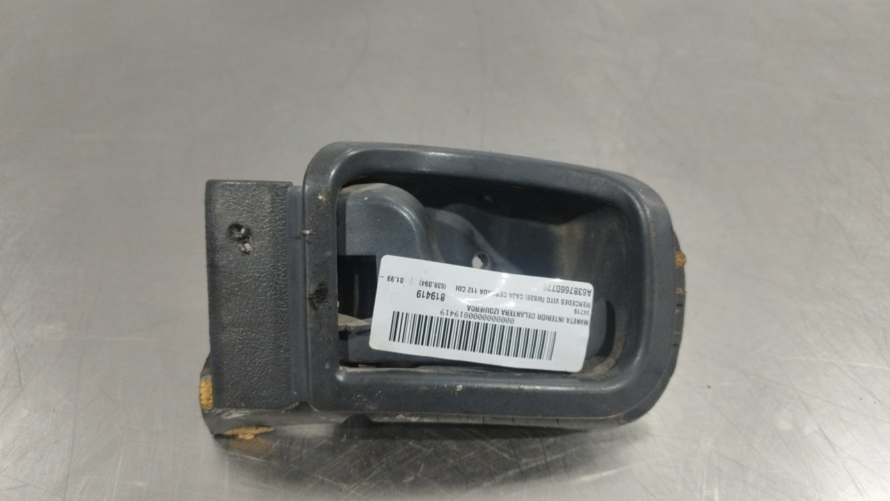 MERCEDES-BENZ Vito W638 (1996-2003) Front Left Door Interior Handle Frame A6387660778 24934774