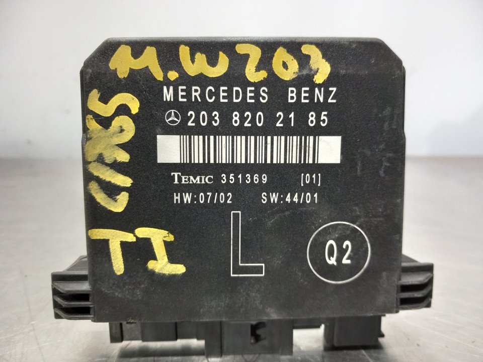 MERCEDES-BENZ C-Class W203/S203/CL203 (2000-2008) Другие блоки управления 2038202185 24893931