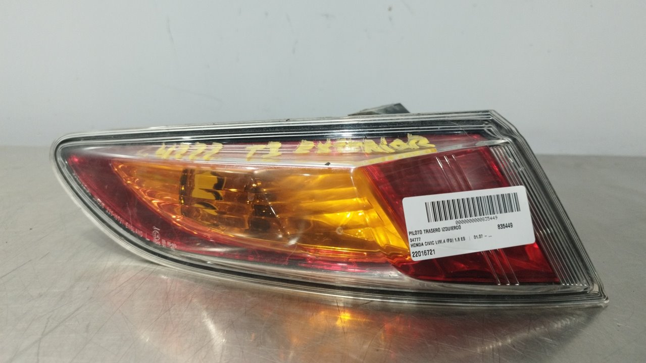 HONDA Civic 8 generation (2005-2012) Rear Left Taillight 22016721 25245561