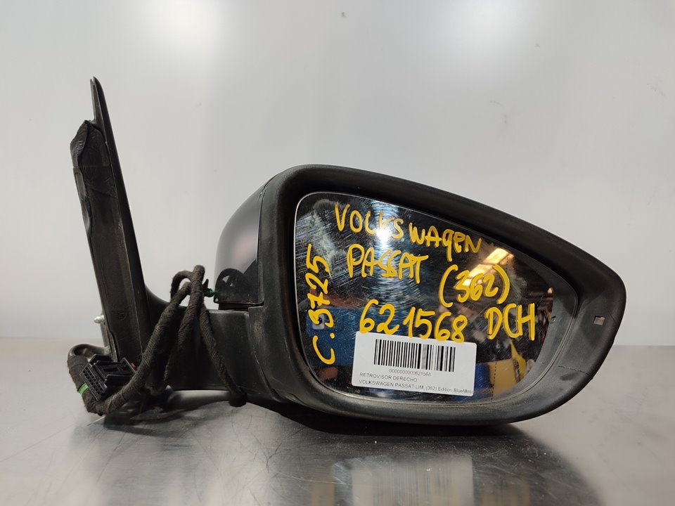 VOLKSWAGEN Passat B7 (2010-2015) Зеркало передней правой двери 3C0857934A 24910938