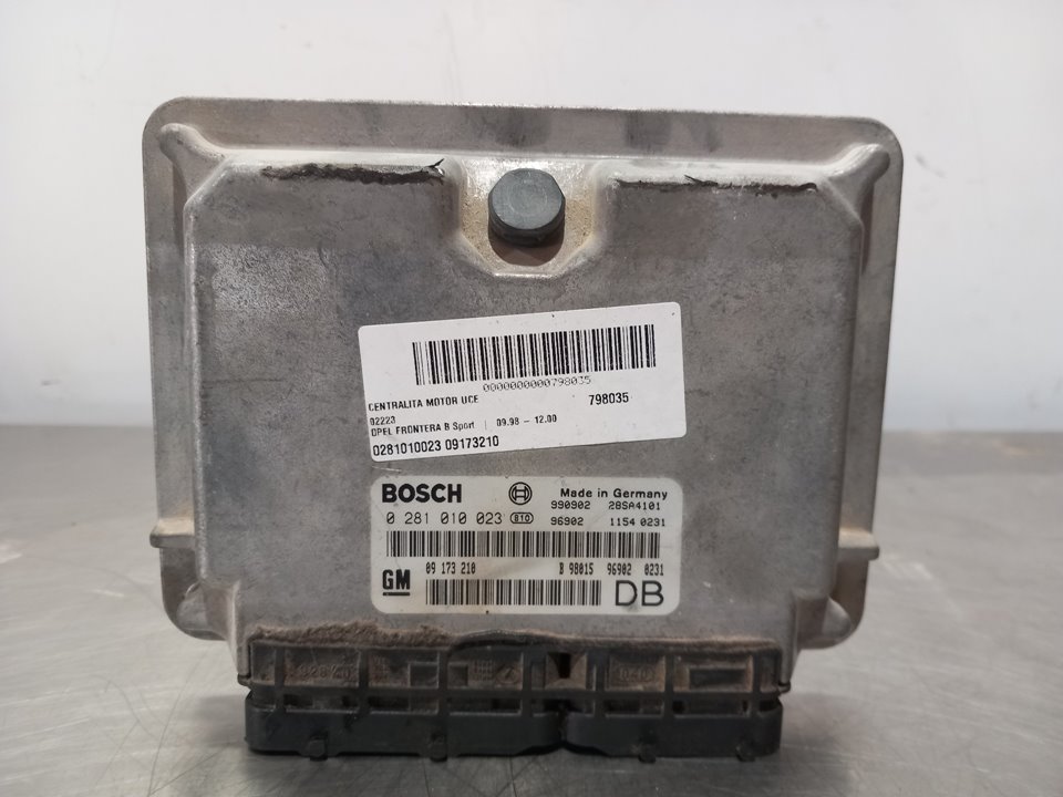 OPEL Frontera B (1998-2004) Moottorin ohjausyksikkö ECU 028101002309173210 24925111