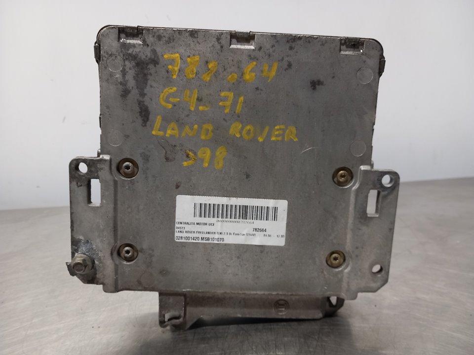 LAND ROVER Freelander 1 generation (1998-2006) Блок управления двигателем 0281001420MSB101070 24921854