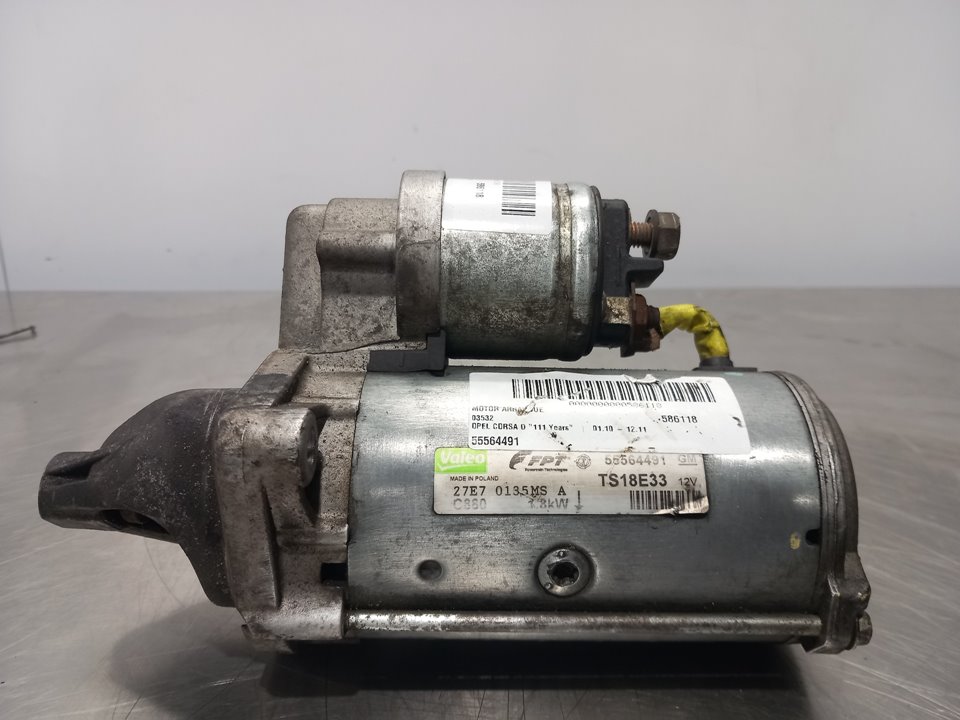 OPEL Corsa D (2006-2020) Starter Motor 55564491 24910183