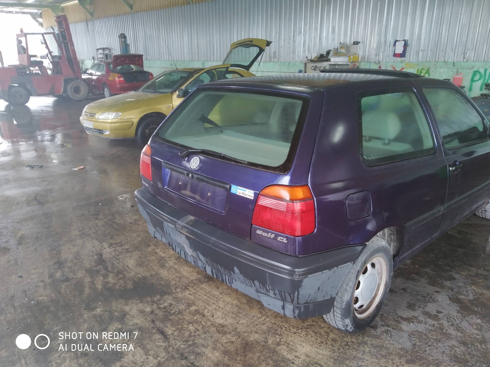 VOLKSWAGEN Golf 3 generation (1991-1998) Priekinė kairė sėdynė 24886159