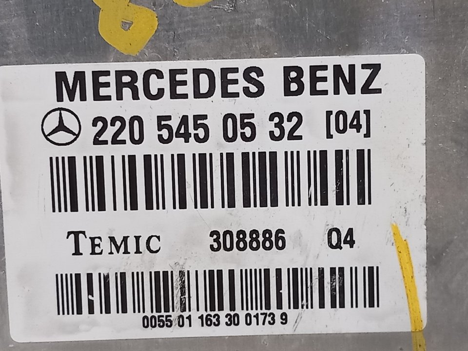 MERCEDES-BENZ S-Class W220 (1998-2005) Balstiekārtas vadības bloks 220545053204 25894119