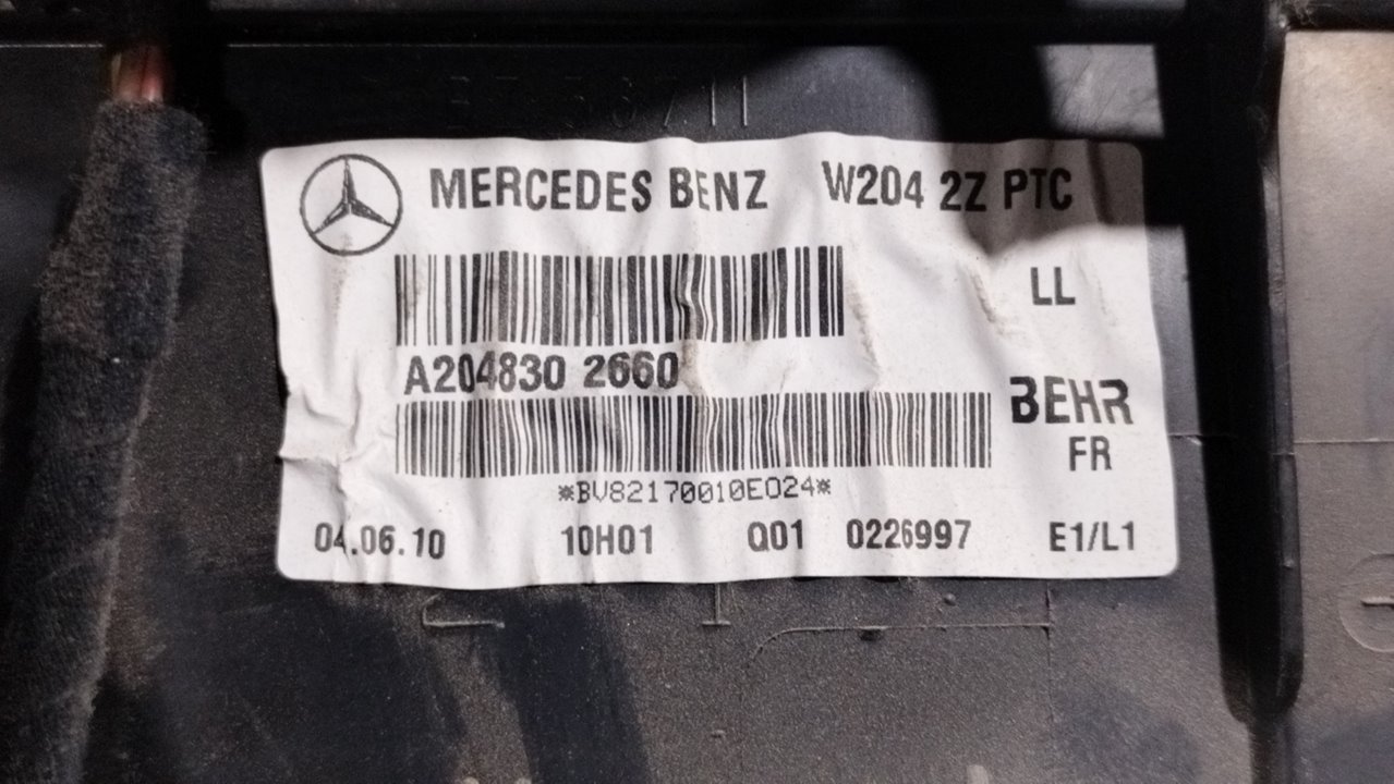 MERCEDES-BENZ C-Class W204/S204/C204 (2004-2015) Interior Heater A2048302660 24886982
