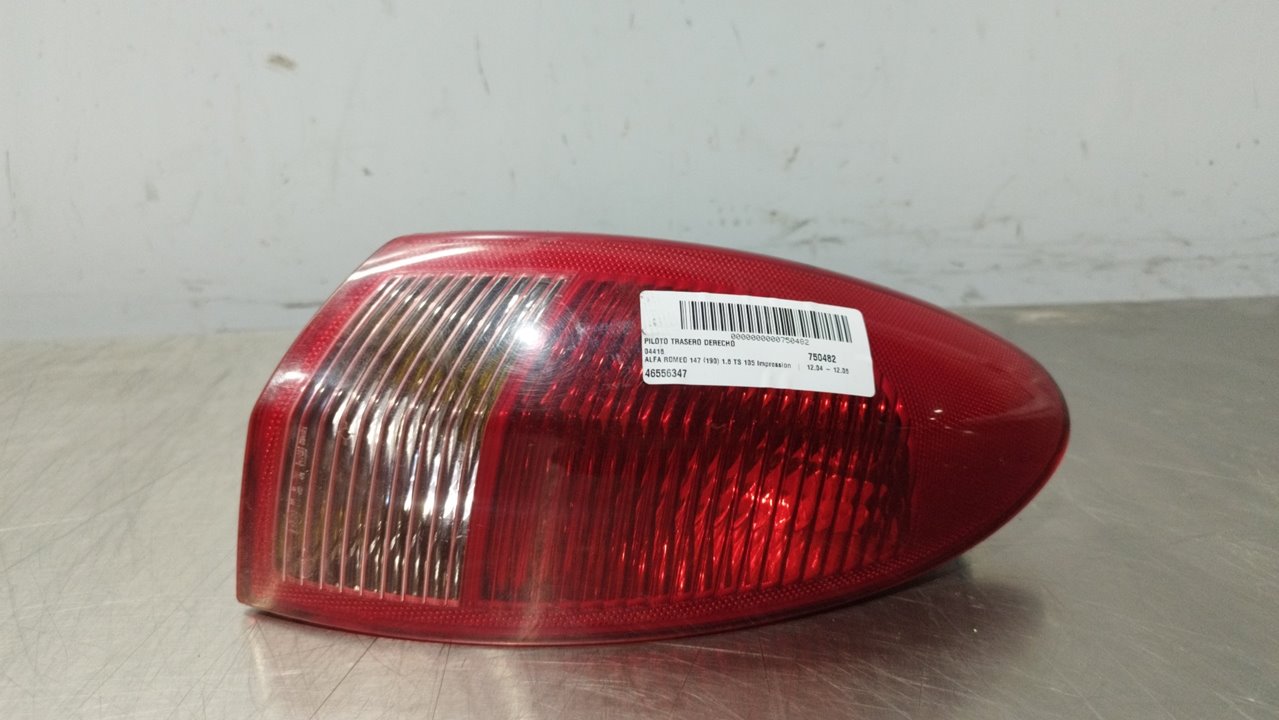 ALFA ROMEO 147 2 generation (2004-2010) Rear Right Taillight Lamp 46556347 24915821