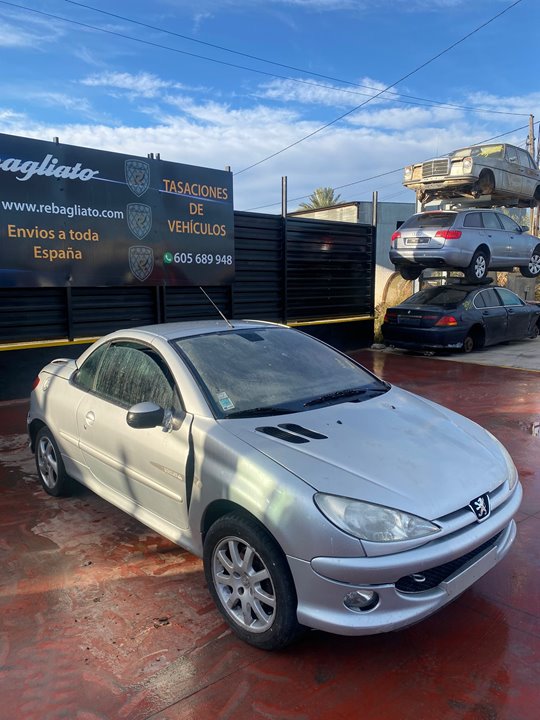 PEUGEOT 206 1 generation (1998-2009) Стартер D6RA572 22757902