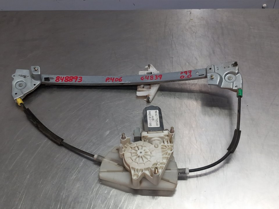 CHEVROLET Vindusregulator foran høyre dør 9642176580 25896439