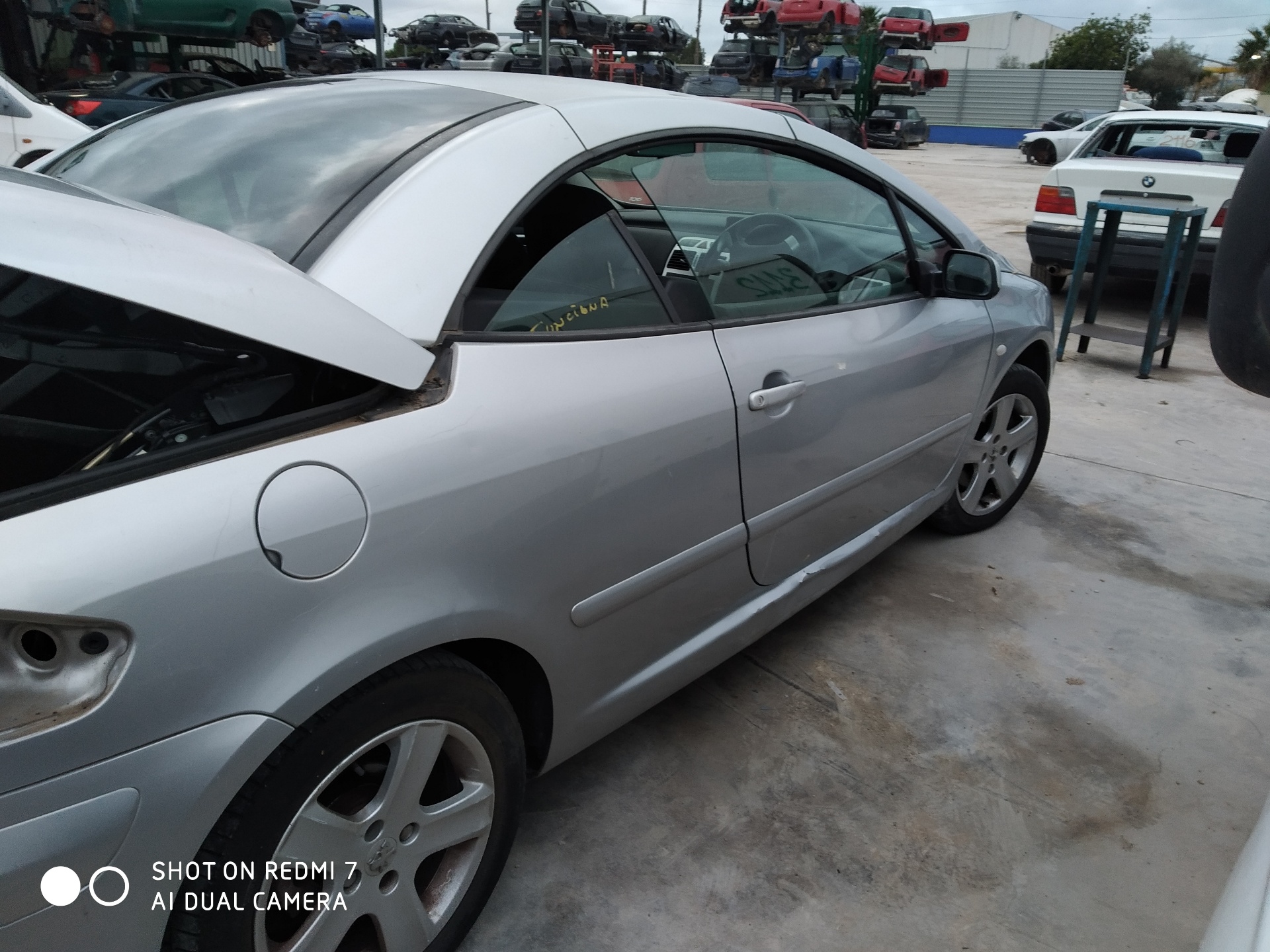 PEUGEOT 307 1 generation (2001-2008) Kondicionieriaus siurblys (kompresorius) 9655191580 24891631