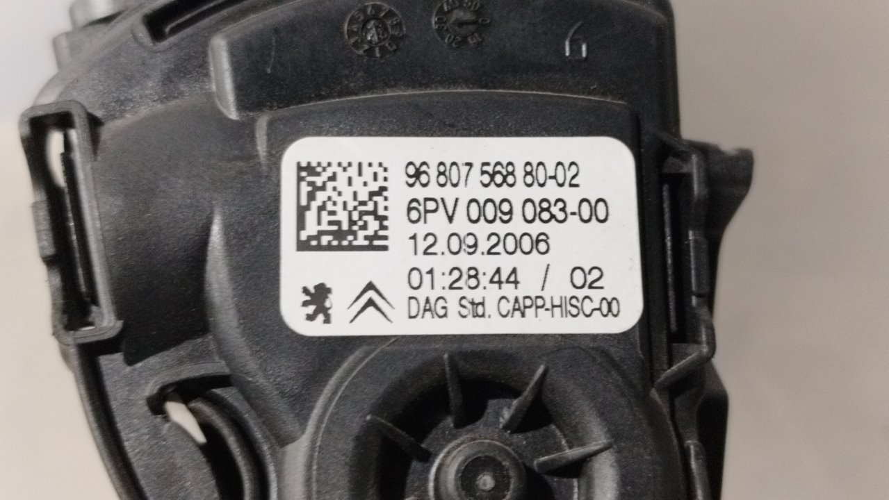 CITROËN C3 1 generation (2002-2010) Педаль газа 9680756880 25241569